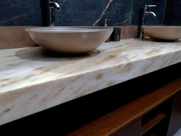 Top Bagno assemblato